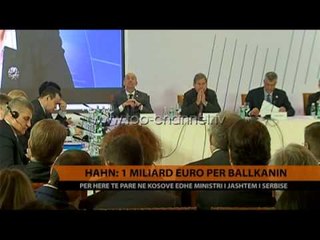 Hahn: 1 miliard euro për Ballkanin - Top Channel Albania - News - Lajme