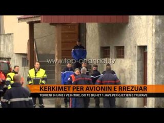 Kërkimet për avionin e rrëzuar do të zgjasin - Top Channel Albania - News - Lajme
