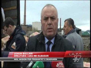 Elbasan, digjen 2.5 ton patatina - News, Lajme - Vizion Plus