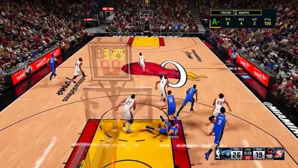NBA 2K16 My Player Career Part 44 Explosive Game in Miami (PS4 Gameplay)