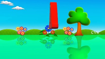 Letter B Song - 3D Animation Learning English Alphabet ABC Songs For children