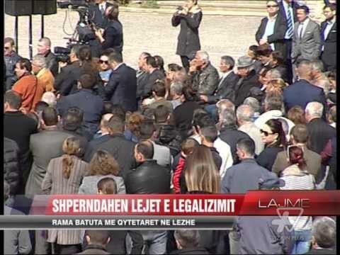 Rama shpërndan lejet e legalizimit në Lezhë - News, Lajme - Vizion Plus