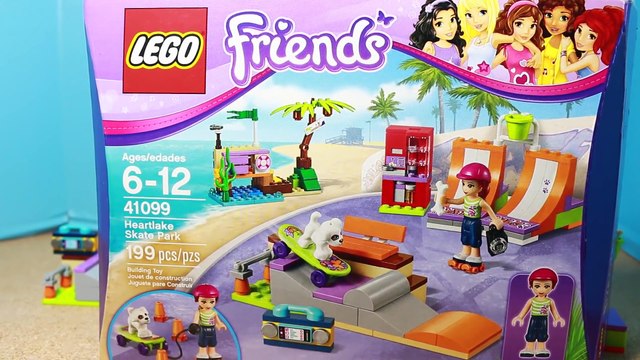 Lego Friends SKATE PARK Puppy Playground Heartlake Skate Park Dogs FUN NEW 2015 Toys Playset