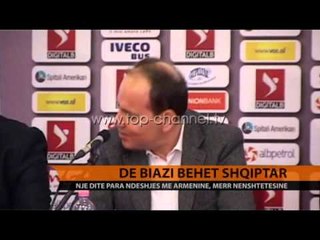 De Biasi bëhet shqiptar - Top Channel Albania - News - Lajme