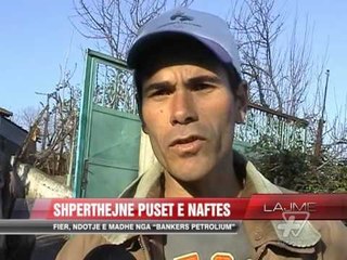 Shpërthen pusi i naftës në Marinzë - News, Lajme - Vizion Plus