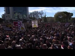 OPOZITA PROTESTON NE SHKODER