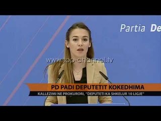 PD padi deputetit Kokëdhima - Top Channel Albania - News - Lajme