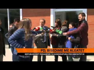 PD, bisedime me aleatët - Top Channel Albania - News - Lajme