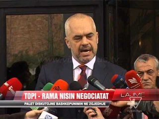 Topi - Rama nisin negociatat - News, Lajme - Vizion Plus