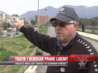 Trafik i renduar prane Liqenit Artificial - News, Lajme - Vizion Plus
