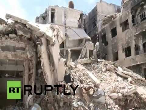 SIRI,MILITANTET E SHTETIT ISLAMIK PUSHTOJNE KAMPIN E REFUGJATEVE PALESTINEZE NE DAMASK LAJM