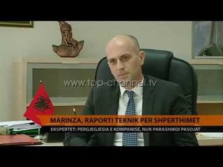 Raporti teknik për shpërthimet: Përgjegjësia e kompanisë - Top Channel Albania - News - Lajme