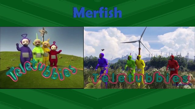 Teletubbies recreated in GTA V