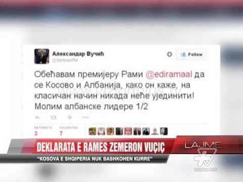 Vuçiç reagon për deklaratën e Ramës - News, Lajme - Vizion Plus