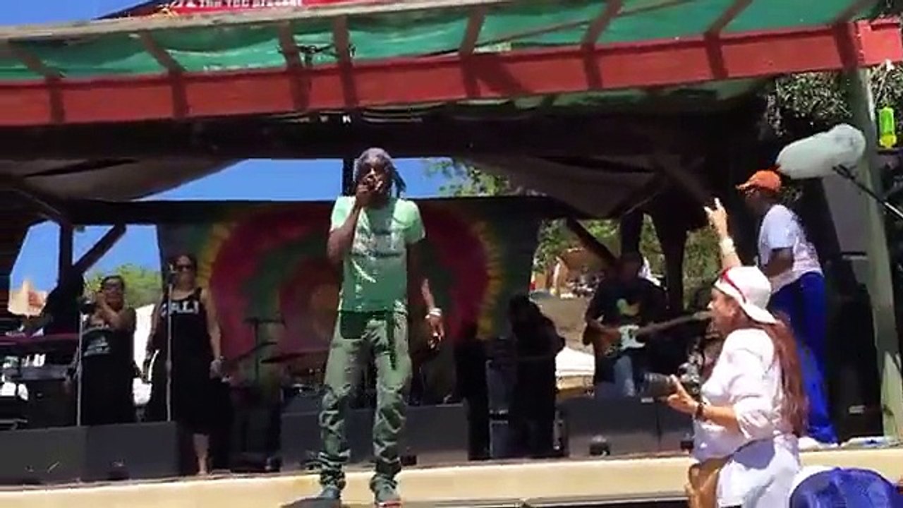 Marlon Asher - Ganja Farmer (Live at Reggae On The Mountain 2015)
