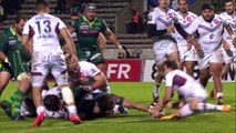 TOP 14 - Bordeaux-Bègles – Pau : 46-10 - ESSAI 3 Yann LESGOURGUES (UBB) - Saison 2015/2016