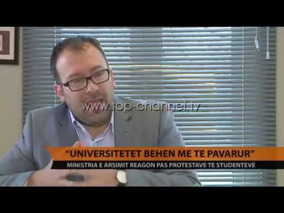 'Universitete bëhen më të pavarur" - Top Channel Albania - News - Lajme