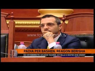 "21 Janari", Tahiri në Kuvend: Padi Lulzim Bashës - Top Channel Albania - News - Lajme