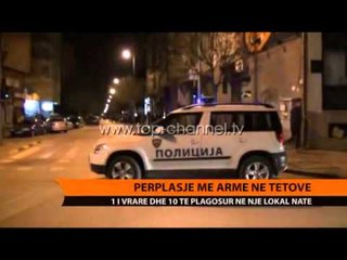 Përplasje me armë në Tetovë - Top Channel Albania - News - Lajme
