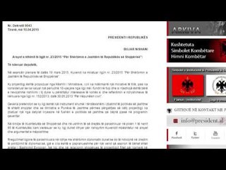 PRESIDENTI KTHEN LIGJIN PER SHERBIMIN DIPLOMATIK