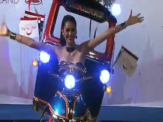 Tuk Tuk dress for Thailand's Miss Universe
