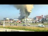 Pamjet e zjarrit në magazinë - Top Channel Albania - News - Lajme