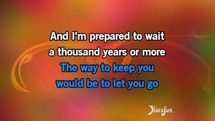 Karaoke A Love Worth Waiting For - Shakin Stevens *