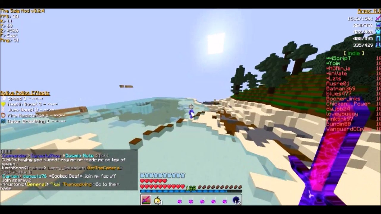 CosmicPvp - Newby2 Fly Water Hacks