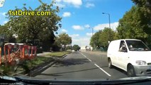Full driving licence holder takes a driving test