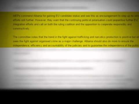 MIRATOHET REZOLUTA E PARLAMENTIT EUROPIAN PER SHQIPERINE DUHET ME SHUME DIALOG LAJM