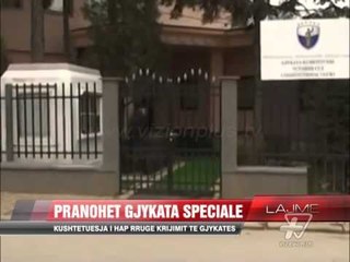 Kosovë, pranohet Gjykata Speciale - News, Lajme - Vizion Plus