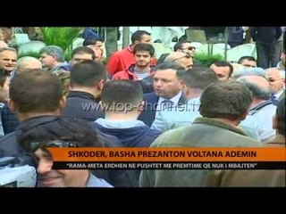 Shkodër, Basha prezanton Voltana Ademin  - Top Channel Albania - News - Lajme