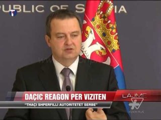 Daçiç: Thaçi shpërfilli autoritetet serbe - News, Lajme - Vizion Plus