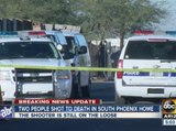 Shooting leaves two people dead in South Phoenix