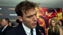 The Hunger Games Mockingjay Part 2 New York Premiere Interview - Sam Claflin
