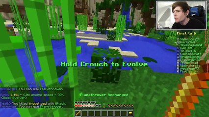 Minecraft | SUPER STRONG GIANT VILLAGERS!! | Evolution Minigame