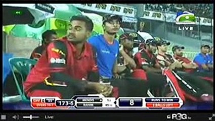 Muhammad Amir Bowling Last over today´s BPL Match