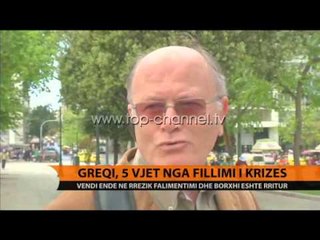 Greqi, 5 vjet nga fillimi i krizës - Top Channel Albania - News - Lajme