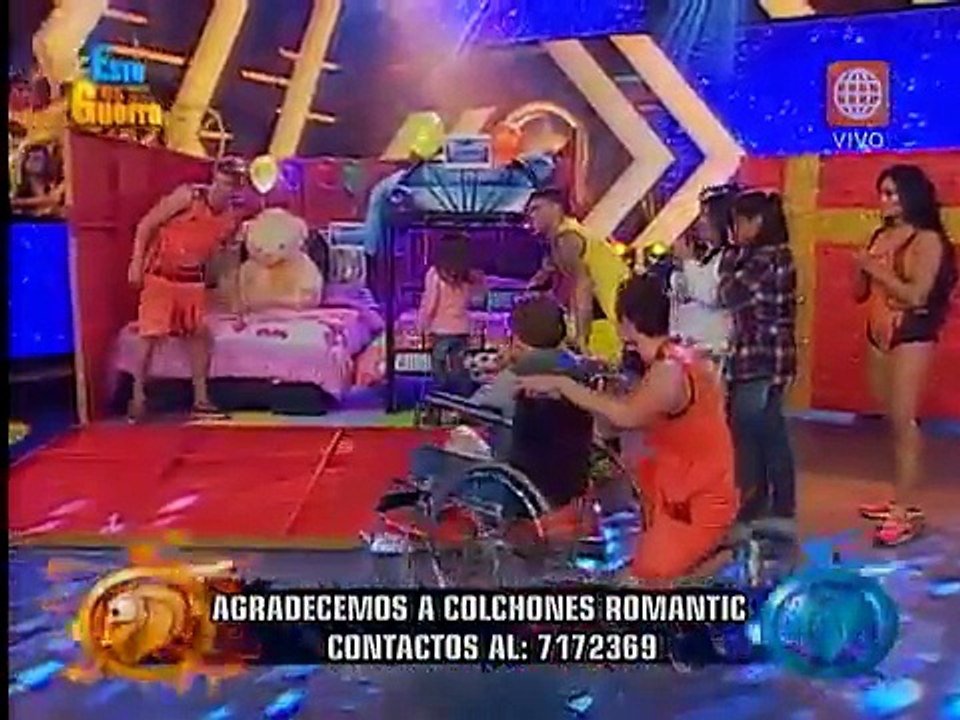 Esto es Guerra: Alicia recibe emotiva sorpresa de los guerreros 30/09/2015