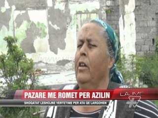 Pazare me romët për azilin - News, Lajme - Vizion Plus