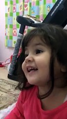 Cute girl Reciting Quran