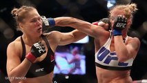 Ronda Rousey Gets Knocked Out by Holly Holm, CRAZY KO!