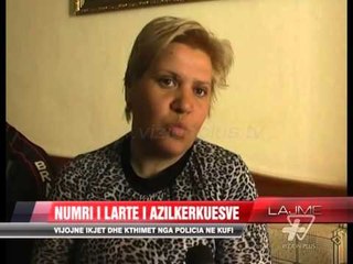 Vijojne ikjet dhe kthimet nga policia ne kufi - News, Lajme - Vizion Plus