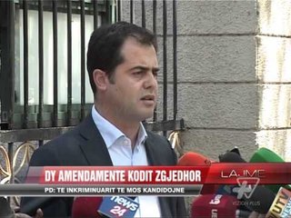 Dy amendamente kodit zgjedhor - News, Lajme - Vizion Plus