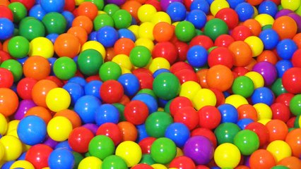 "The Ball Pit Show" for learning colors - children's educational video