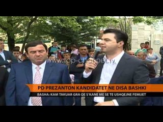 Basha vijon prezantimin e kandidatëve - Top Channel Albania - News - Lajme