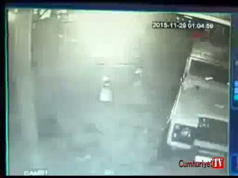 Avcılar'daki zincirleme kaza anı kamerada