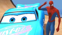 Disney Cars Nursery Rhymes McQueen Pixar Spiderman & Colors Children Nursery Rhyme with Action
