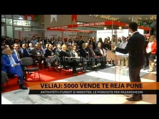 Veliaj: 5000 vende të reja pune - Top Channel Albania - News - Lajme