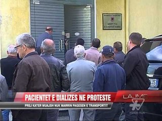 Tiranë, pacientët e dializës në protestë - News, Lajme - Vizion Plus